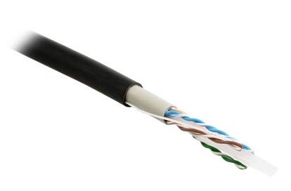 Unshielded Twisted Pair Cable (UTP), 4 pairs, Solid, Outdoor, with Spacer