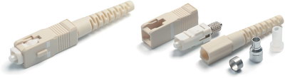 SC Fiber Optic Connector, MM, 3 mm (0.12'), Simplex