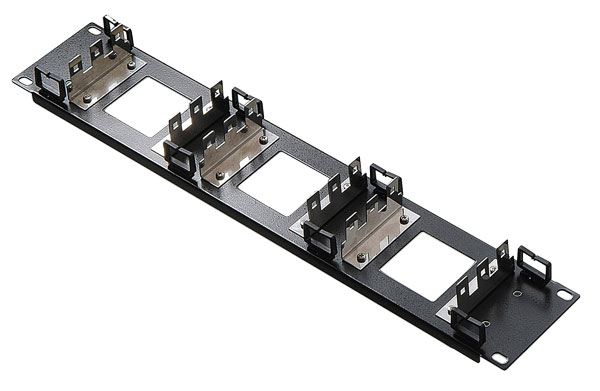 19' Mounting Frame for 9 Krone type Connection Modules, 2U
