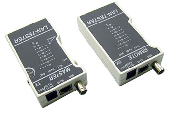 Tester LT-100 for twisted pair, coaxial cable, telephone