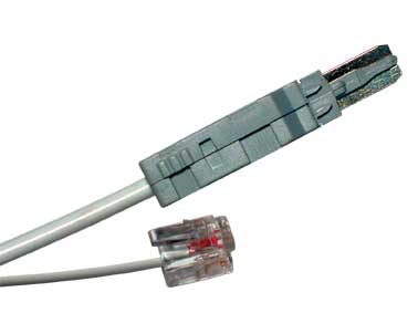2-pole Test Cable, 6P2C