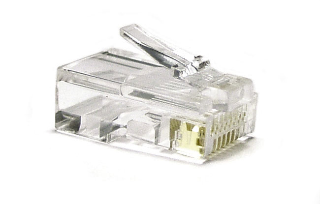 Modular Plug RJ-45 for Twisted Pair, Category 6, without Insert