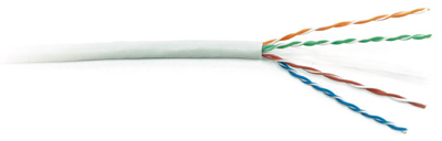 Twisted pair cable UTP, category 6, 4 pares, stranded (patch)