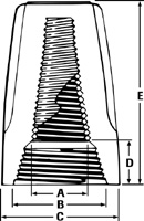 Wire-Nut dimensions