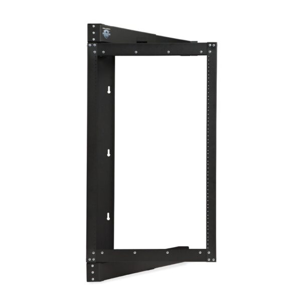 18U Phantom Class® Open Frame Swing-Out Rack front