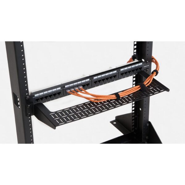 1U Cable Lacing Shelf - Another Application View