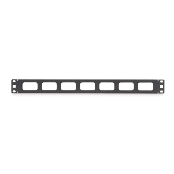 1U Cable Routing Blank - Front View