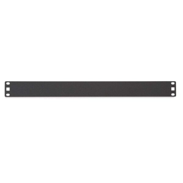 1U Flat Spacer Blank - Front View