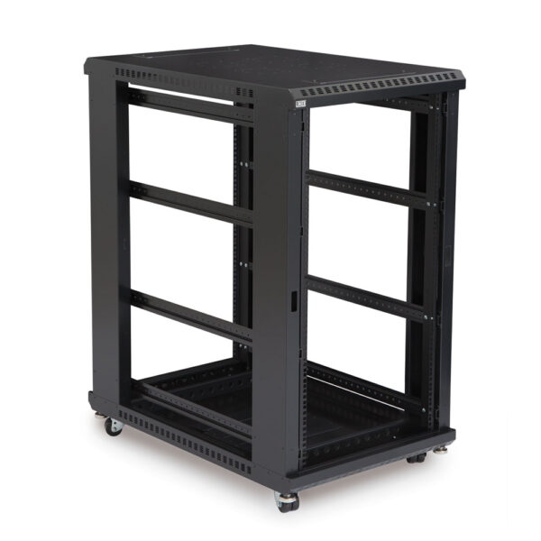 22U LINIER® Server Cabinet - No Doors/No Side Panels - 36" Depth