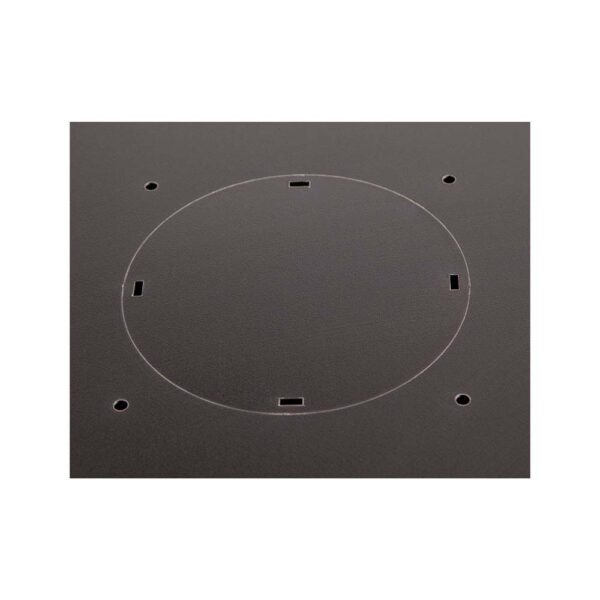 6U LINIER® Fixed Wall Mount Cabinet - Glass Door other view