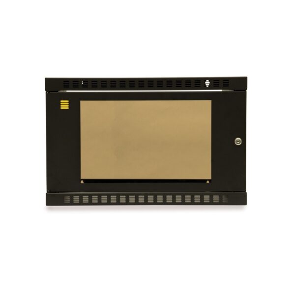 6U Shallow Depth Wall Cabinet front