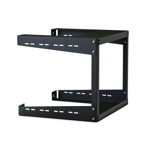 8U 18 Deep Open Frame Wall Rack dimetric