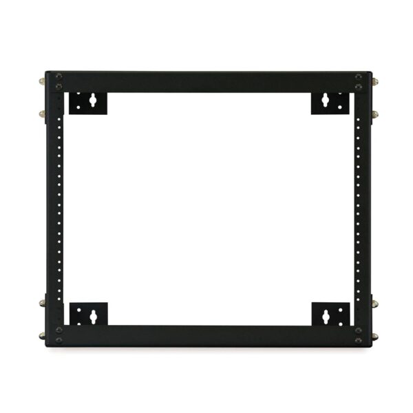 8U 18 Deep Open Frame Wall Rack front