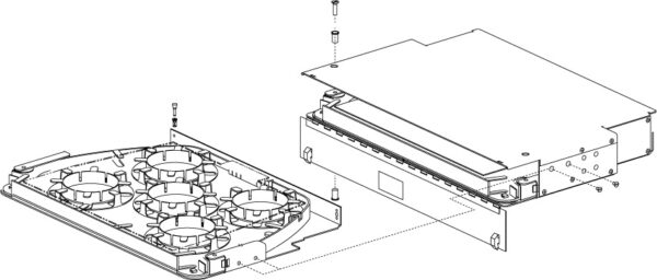 LGX® Slack Storage Fiber Optics Shelves