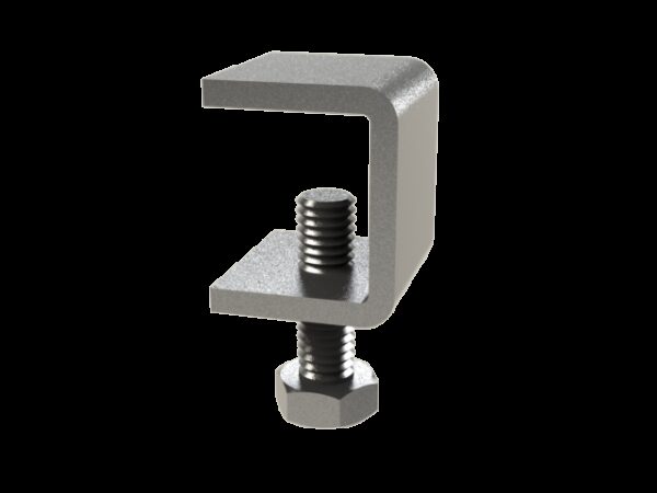 Cover clamp PTFE I304 - Stainless Steel AISI 304 - Product reference 2/7054 series  BASORTRAV
