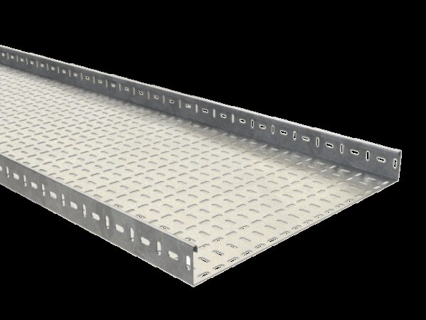 Perforated cable tray BS 900X50X1.5 2M GS - Pre-Galvanised Steel (PG) - Product reference 2/3793 series  BASORTRAY