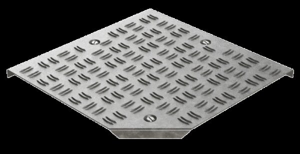Tray cover TCPWT 600 GS - Pre-Galvanised Steel (PG) - Product reference 224256 series  BASORCANAL
