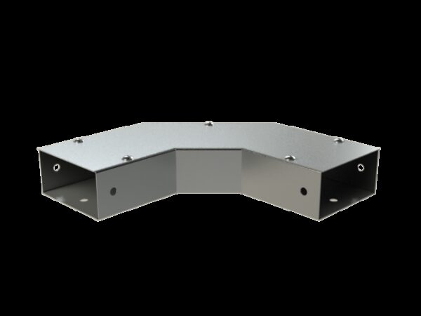 Horizontal bend CPTI 60X120 I304 - Stainless Steel AISI 304 - Product reference 2/7009 series  BASORCANAL