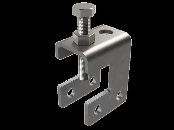 Beam clamp GV2 I304 - Stainless Steel AISI 304 - Product reference 2/18642 series  BASORFIX