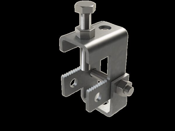 Variable beam clamp GVV2 GS - Pre-Galvanised Steel (PG) - Product reference 2/7073 series  BASORFIX