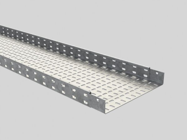 Fast coupling perforated tray HD-BS 75X50X0.8 GS - Pre-Galvanised Steel (PG) - Product reference 2/3785 series  BASORTRAY