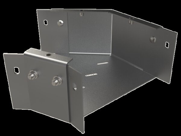 Horizontal bend CPWT45 600X100 GS - Pre-Galvanised Steel (PG) - Product reference 2/10164 series  BASORCANAL