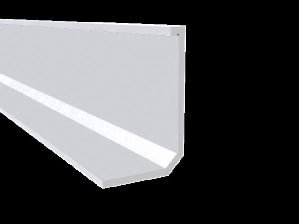 Divider profile insulating PSBPE 100 UVM1 7035 - PVC UVM1 Resistent to Solar Radiation - Product reference 2/10145 series  BASORPLAST