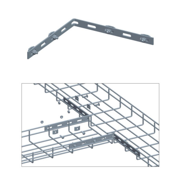 CABLE TRAY CORNER BAR KIT W/ HARDWARE