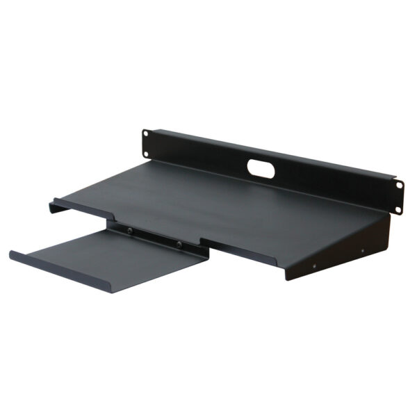 19" KEYBOARD SHELF W/ REVERSIBLE TRAY