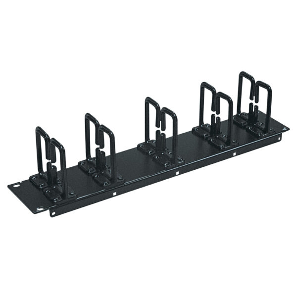 HORIZONTAL RINGED 19" CABLE MANAGER