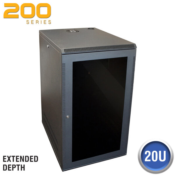 DEEP WALL MOUNT ENCLOSURE W/ REMOVABLE PANELS - 200 SERIES (21"W X 28"D)