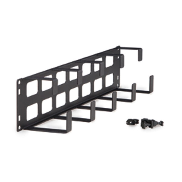 6U LINIER® Wall Mount Vertical Rail Kit - 10-32 Tapped