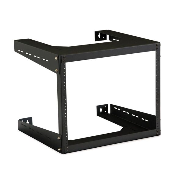 8U 18" Deep Open Frame Wall Rack